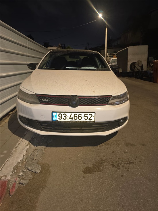 תמונה 4 ,פולקסווגן ג`טה יד 6 2014 210000 ק"מ