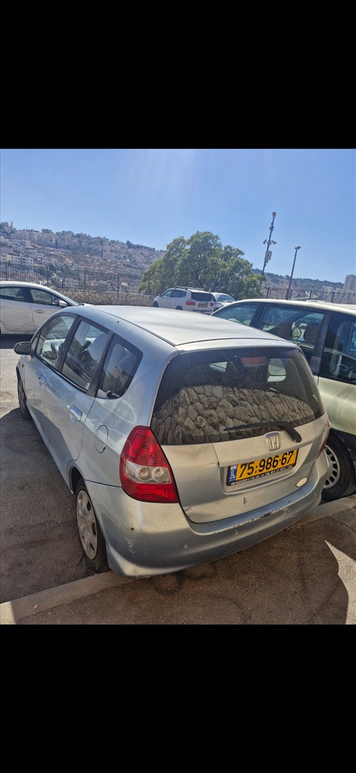 תמונה 5 ,הונדה ג`אז יד 4 2008 300006 ק"מ