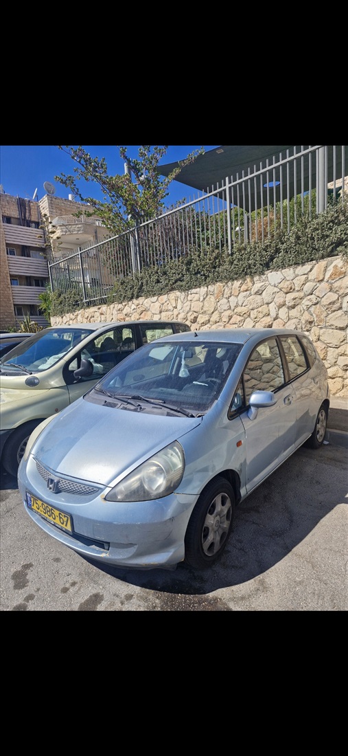 תמונה 4 ,הונדה ג`אז יד 4 2008 300006 ק"מ