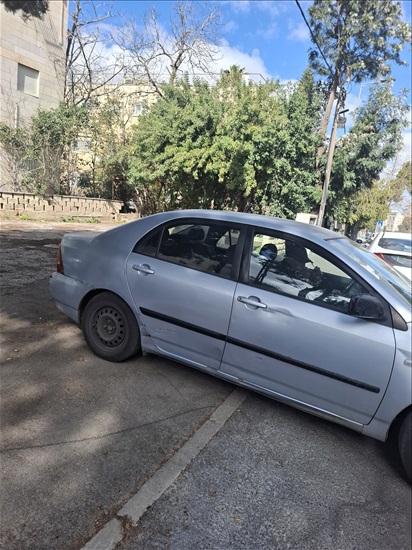 תמונה 1 ,טויוטה קורולה יד 1 2005 217000 ק"מ