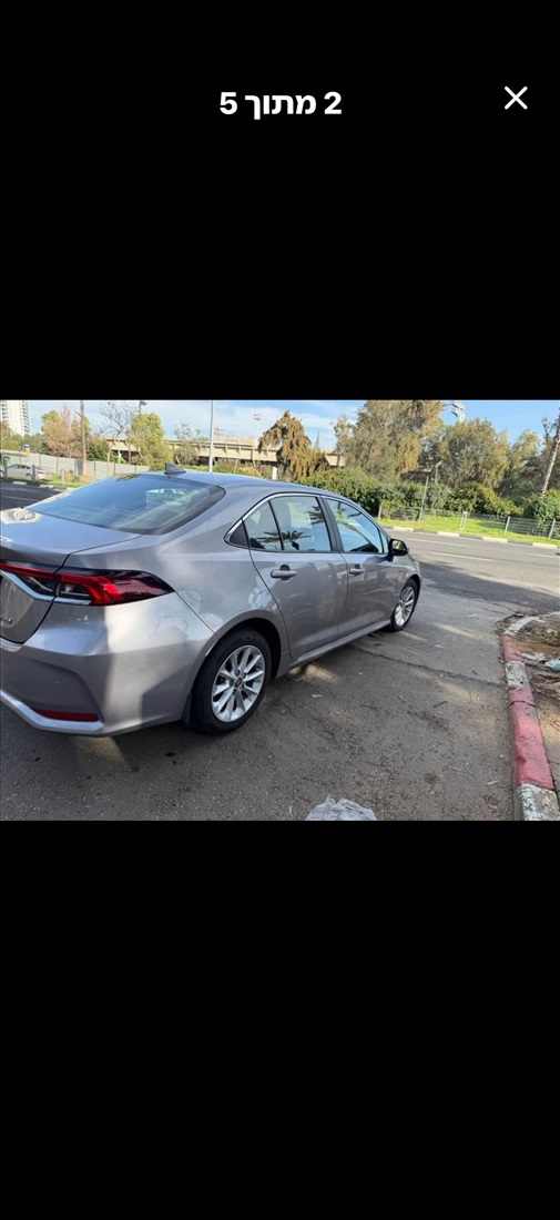 תמונה 2 ,טויוטה קורולה יד 2 2021 98000 ק"מ