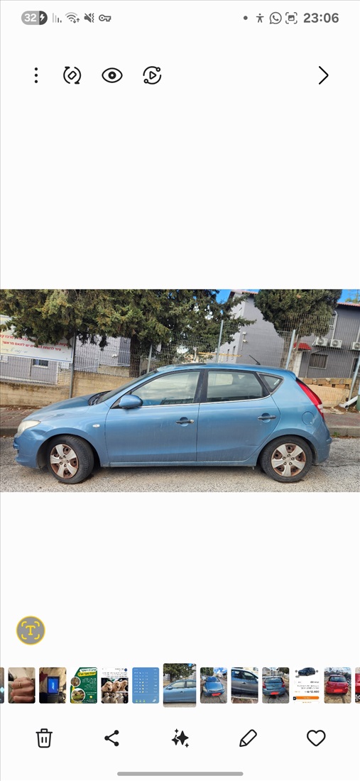תמונה 2 ,יונדאי i30 יד 4 2010 193000 ק"מ