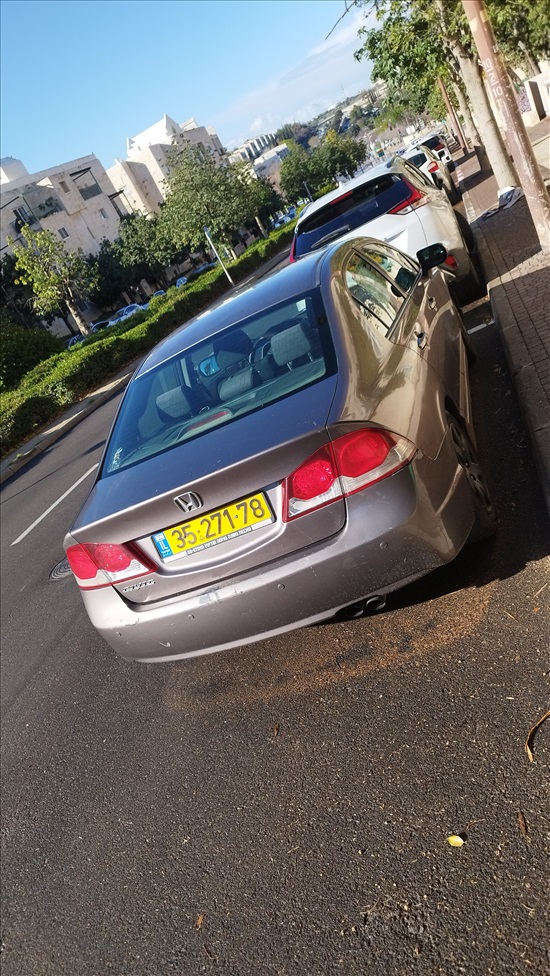 תמונה 3 ,הונדה סיוויק יד 5 2011 234000 ק"מ
