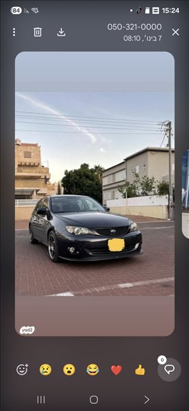 סובארו B3 2008 יד2 