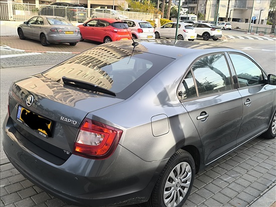 תמונה 2 ,סקודה ראפיד יד 2 2018 130000 ק"מ