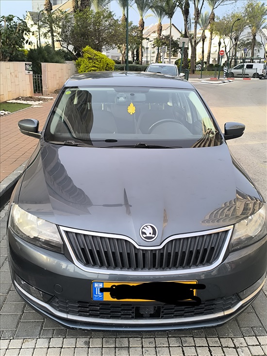 תמונה 1 ,סקודה ראפיד יד 2 2018 130000 ק"מ