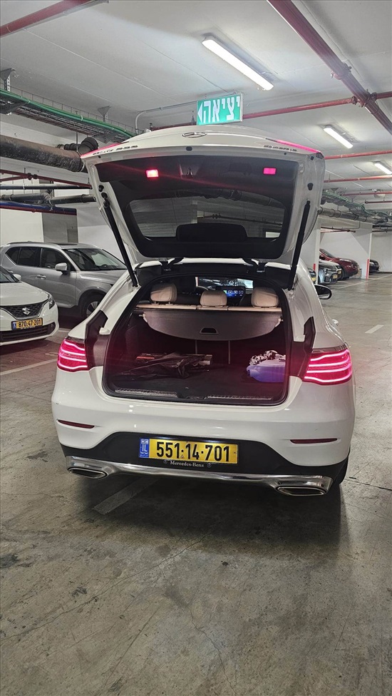 תמונה 3 ,מרצדס GLC קופה יד 4 2019 79000 ק"מ