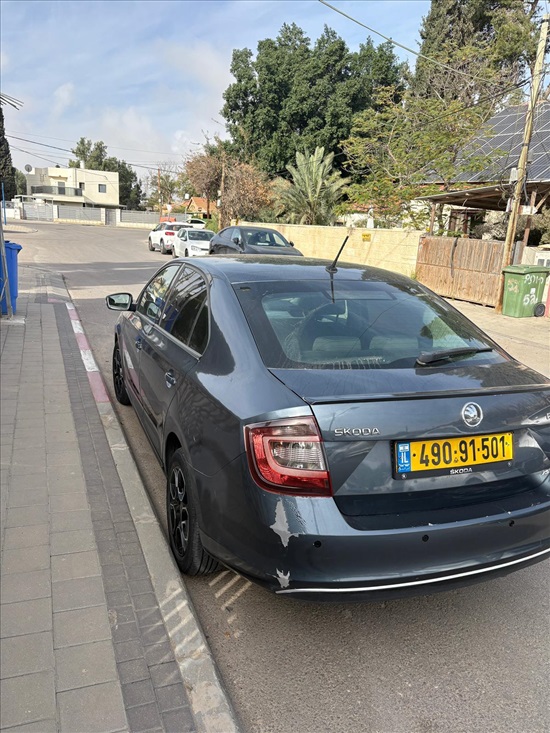 תמונה 2 ,סקודה ראפיד יד 2 2018 164000 ק"מ