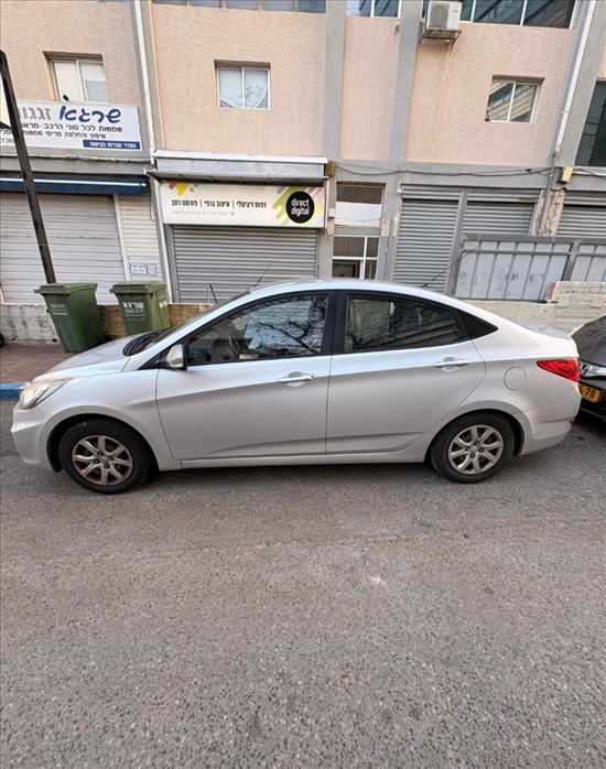 תמונה 4 ,יונדאי i25 יד 3 2014 140000 ק"מ
