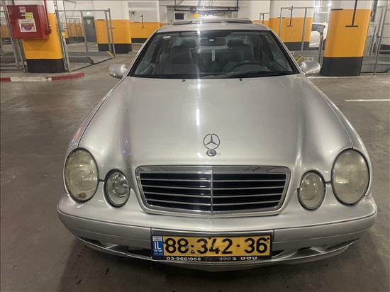 תמונה 2 ,מרצדס CLK יד 2 2002 210000 ק"מ