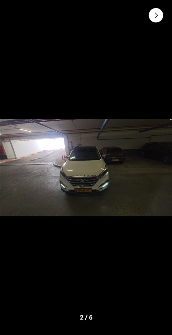 תמונה 2 ,יונדאי טוסון יד 1 2018 19000 ק"מ