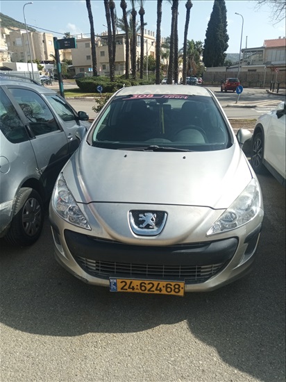 תמונה 1 ,פיג'ו
 308 יד 4 2009 177500 ק"מ