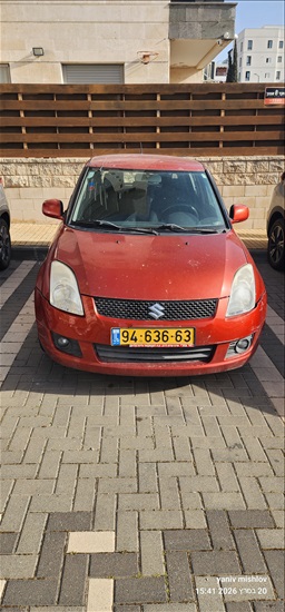 תמונה 5 ,סוזוקי סוויפט יד 3 2008 123581 ק"מ