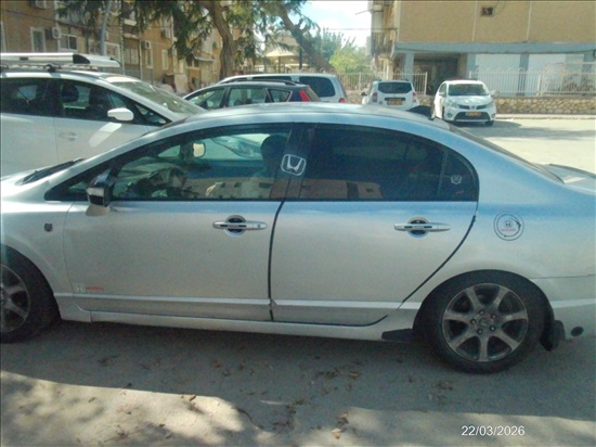 תמונה 3 ,הונדה סיוויק יד 5 2008 204000 ק"מ