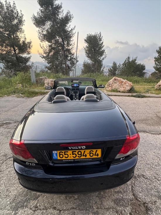 תמונה 7 ,וולוו C70 יד 6 2007 200000 ק"מ