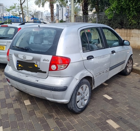 תמונה 4 ,יונדאי גטס יד 2 2006 125000 ק"מ