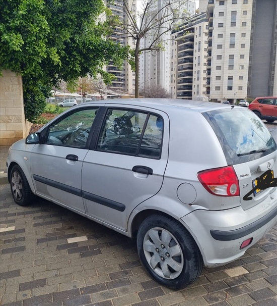 תמונה 2 ,יונדאי גטס יד 2 2006 125000 ק"מ