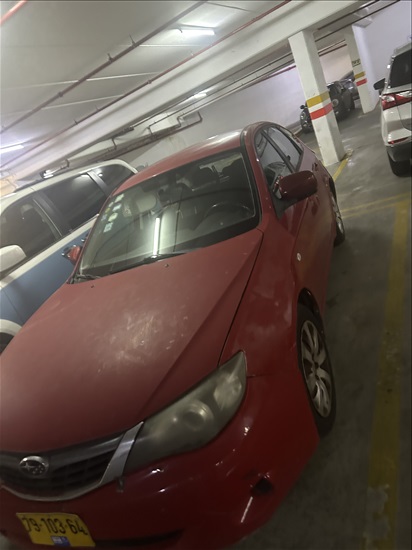 תמונה 4 ,סובארו B3 יד 2 2008 108000 ק"מ