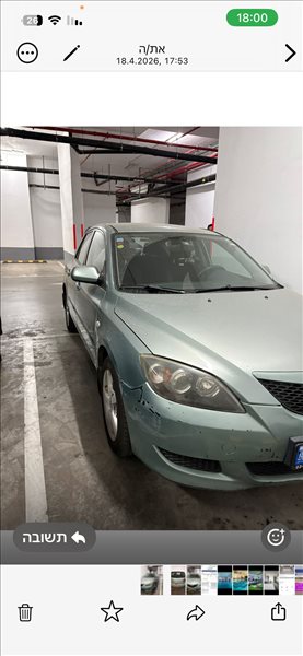מאזדה 3 2004 יד  3 