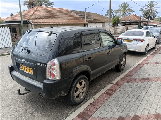 תמונה 6 ,יונדאי טוסון יד 4 2008 217700 ק"מ