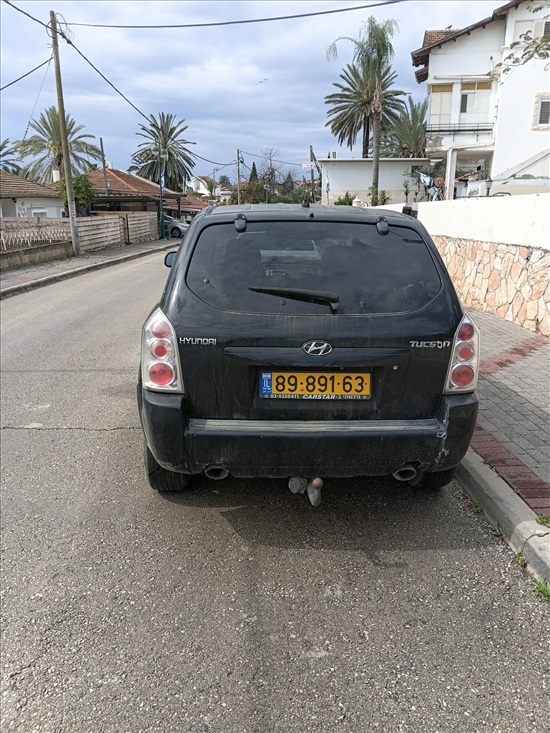 תמונה 7 ,יונדאי טוסון יד 4 2008 217700 ק"מ