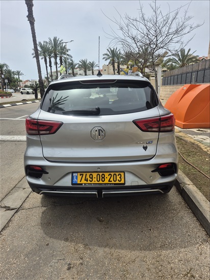 תמונה 1 ,אם ג`י MG ZS יד 1 2024 28000 ק"מ