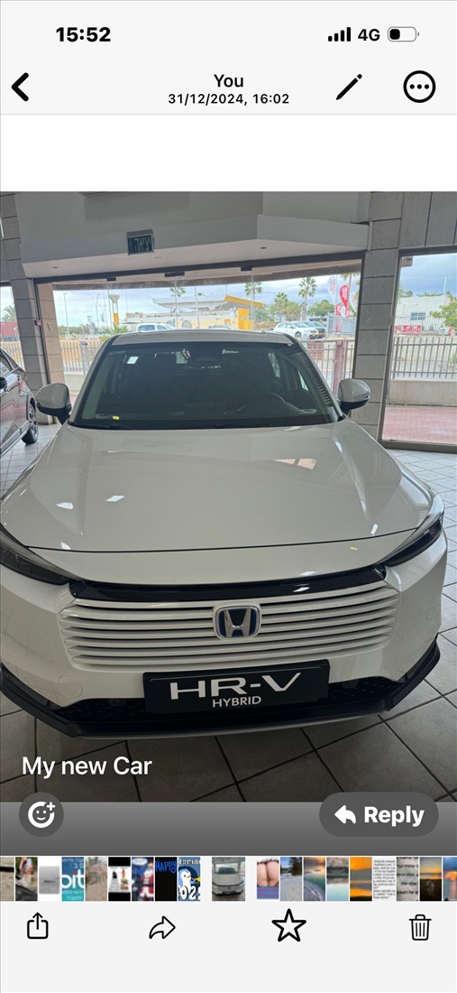 תמונה 1 ,הונדה HR-V יד 1 2025 18000 ק"מ
