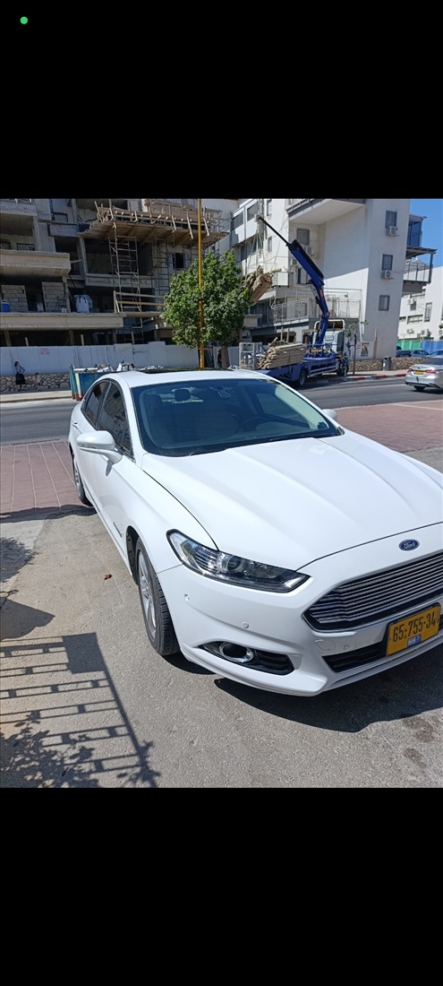 תמונה 2 ,פורד פיוז`ן יד 3 2015 127000 ק"מ