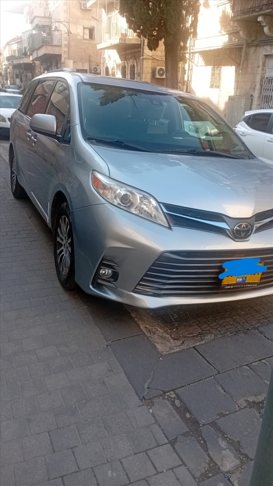 תמונה 1 ,טויוטה סיינה יד 2 2020 97300 ק"מ