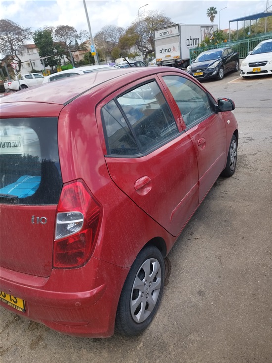 תמונה 5 ,יונדאי i10 יד 2 2012 46067 ק"מ