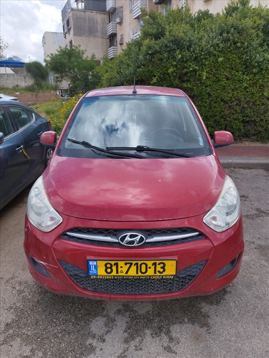 תמונה 1 ,יונדאי i10 יד 2 2012 46067 ק"מ