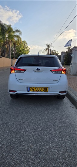 תמונה 4 ,טויוטה אוריס יד 3 2017 247000 ק"מ