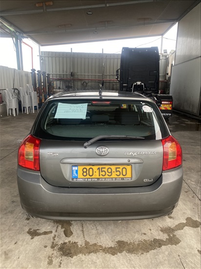 תמונה 4 ,טויוטה קורולה RunX יד 4 2003 0 ק"מ