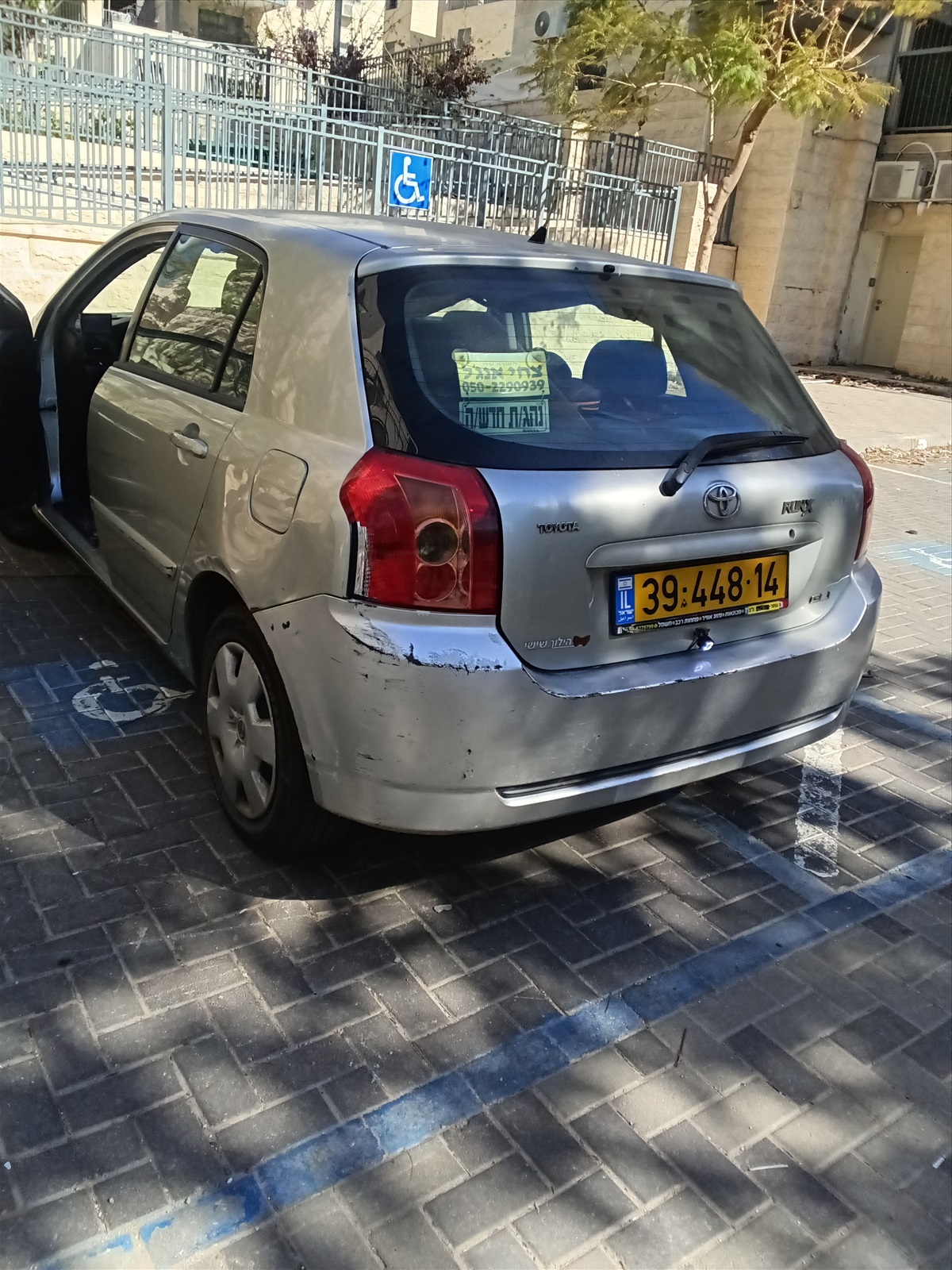 תמונה 3, טויוטה קורולה RunX יד 3 2006 | 241000 קמ