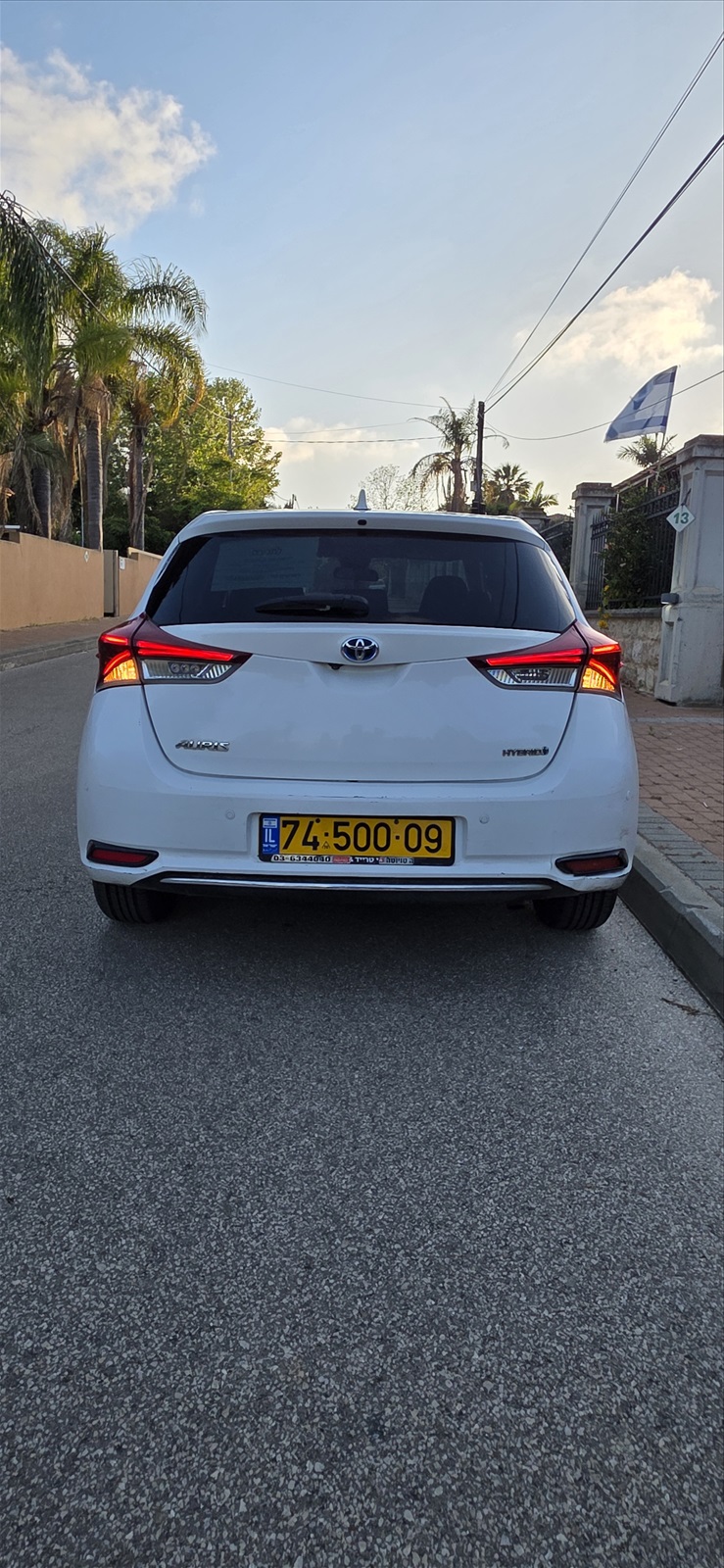 תמונה 4, טויוטה אוריס יד 3 2017 | 247000 קמ