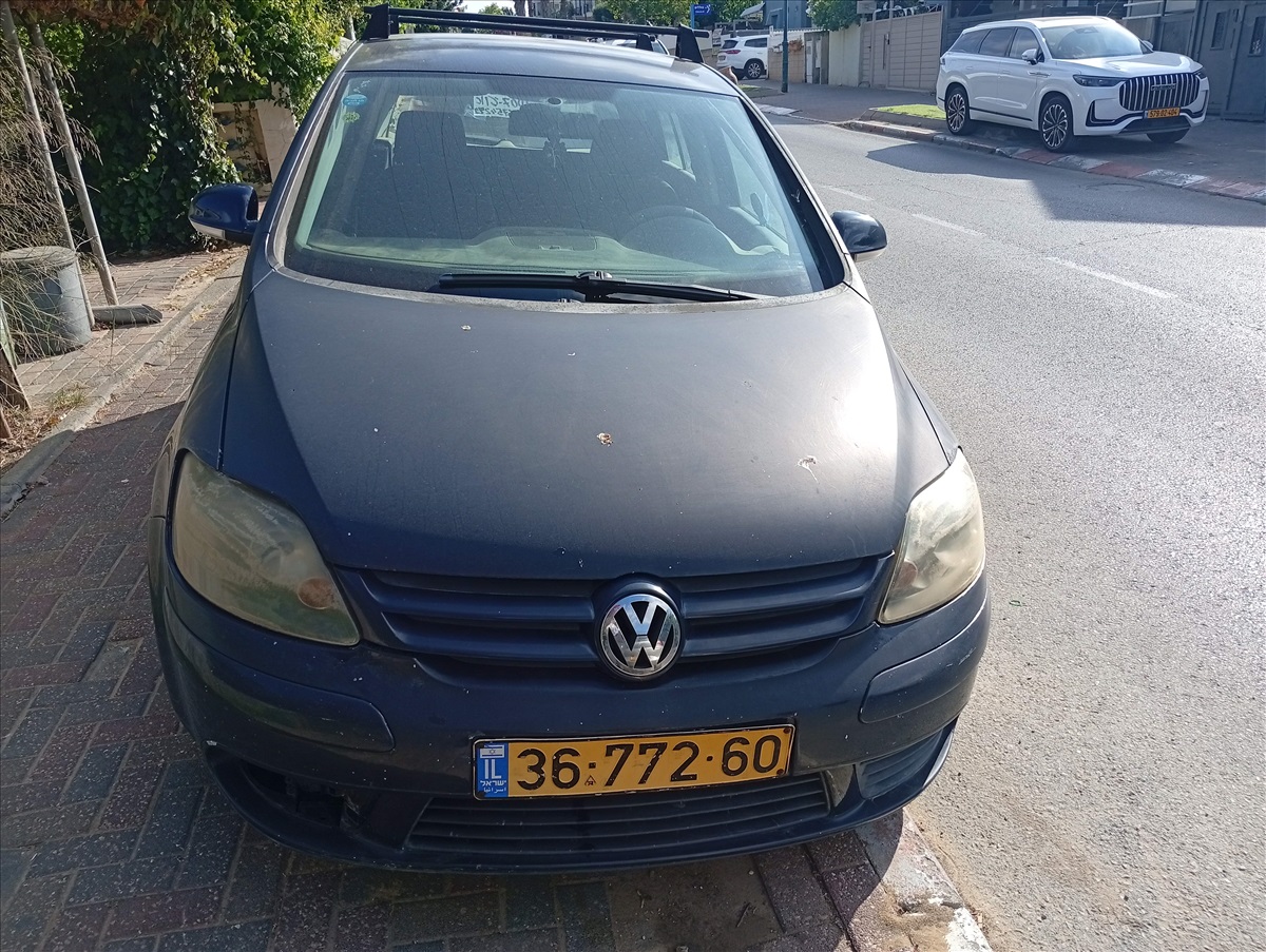 תמונה 1, פולקסווגן גולף יד 3 2007 | 278000 קמ