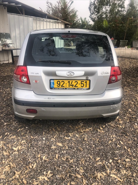 תמונה 2 ,יונדאי גטס יד 3 2003 51000 ק"מ