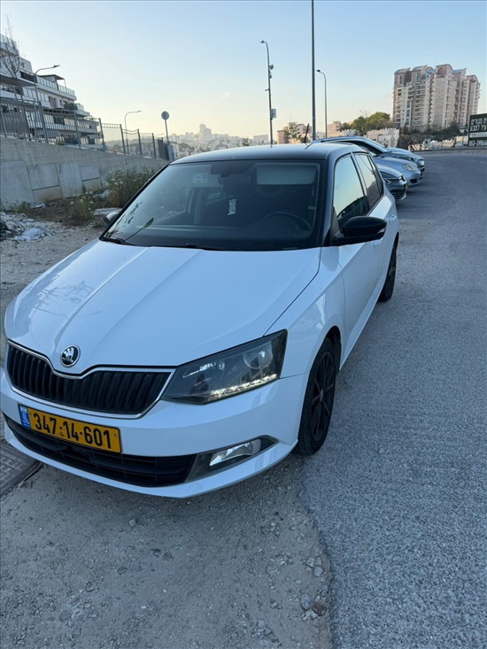 תמונה 1 ,סקודה פאביה יד 2 2017 159000 ק"מ