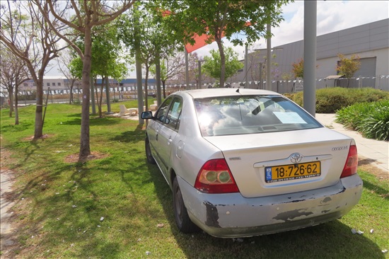תמונה 5 ,טויוטה קורולה יד 4 2007 275000 ק"מ