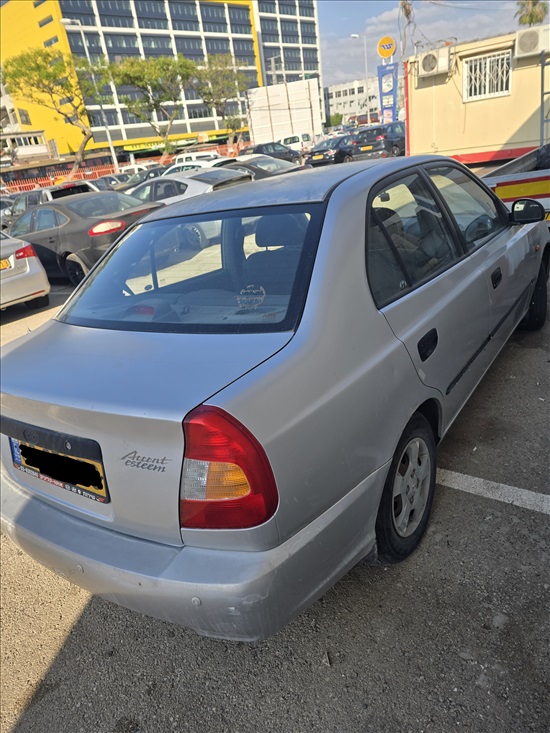 תמונה 1 ,יונדאי אקסנט יד 3 2003 84000 ק"מ