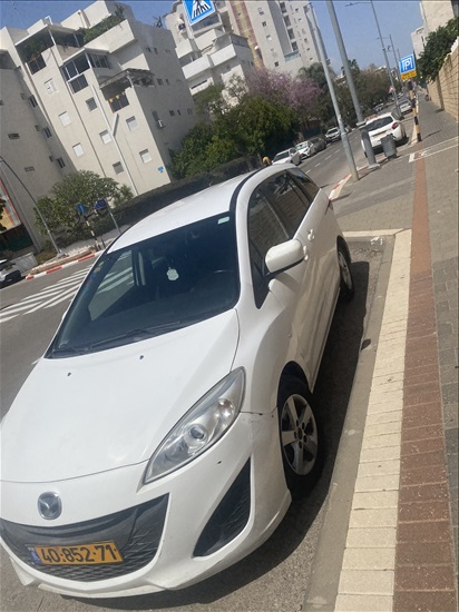 תמונה 1 ,מאזדה 5 יד 3 2010 308 ק"מ