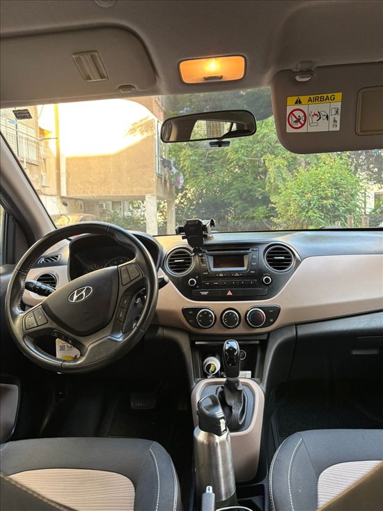 תמונה 2 ,יונדאי i10 יד 2 2015 142000 ק"מ