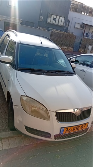תמונה 1 ,סקודה רומסטר
 יד 3 2009 250 ק"מ