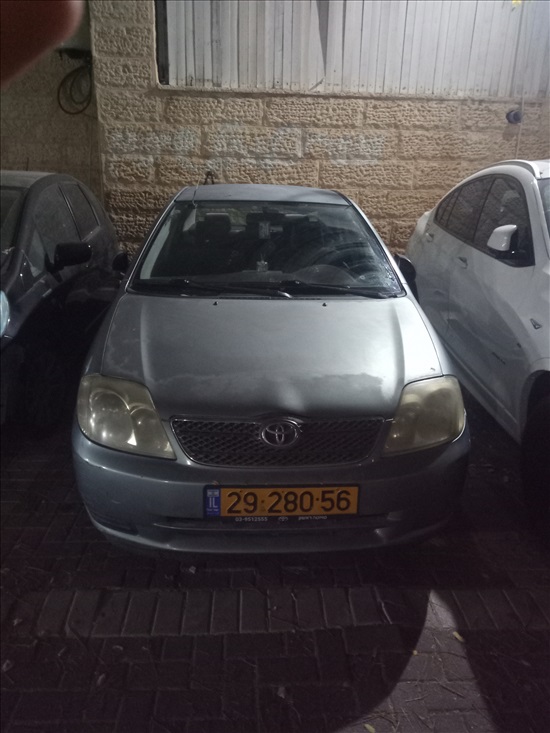 תמונה 1 ,טויוטה קורולה יד 3 2004 290000 ק"מ