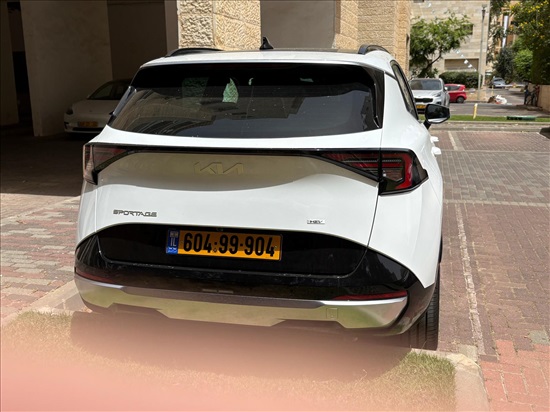 תמונה 2 ,קיה ספורטאז` יד 1 2026 1900 ק"מ