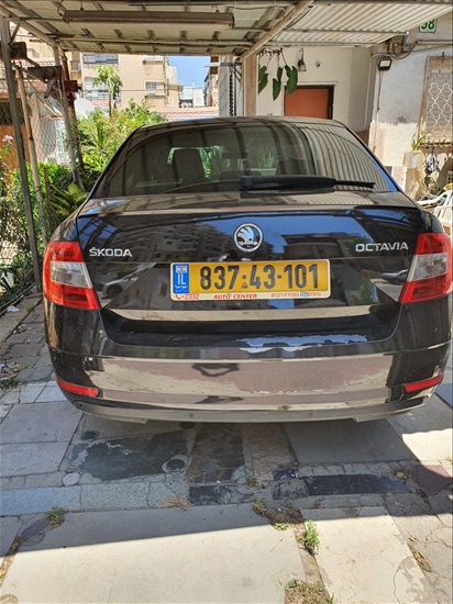 תמונה 2 ,סקודה אוקטביה יד 2 2019 80000 ק"מ