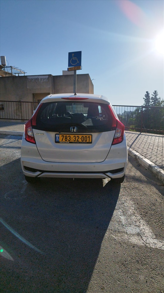 תמונה 3 ,הונדה ג`אז יד 1 2019 105 ק"מ