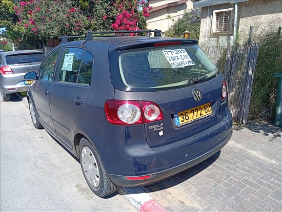 תמונה 2 ,פולקסווגן גולף יד 3 2007 278000 ק"מ