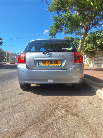 תמונה 3 ,טויוטה קורולה RunX יד 3 2004 169000 ק"מ