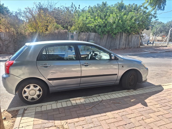 תמונה 7 ,טויוטה קורולה RunX יד 3 2004 169000 ק"מ